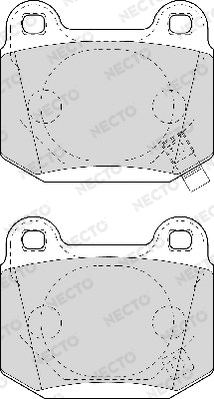Brake Pad Set, disc brake (FD6988A)