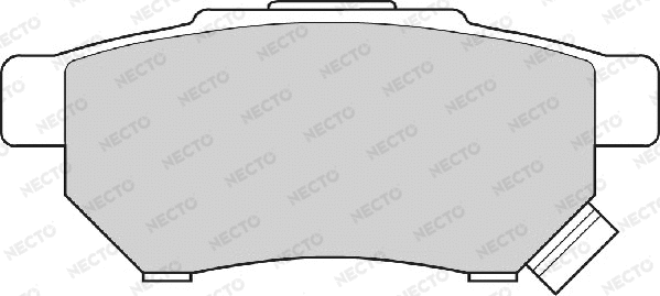 Brake Pad Set, disc brake (FD6458A)