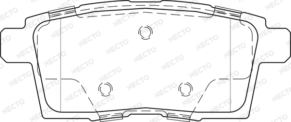 Brake Pad Set, disc brake (FD7518A)