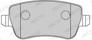 Brake Pad Set, disc brake (FD7192A)