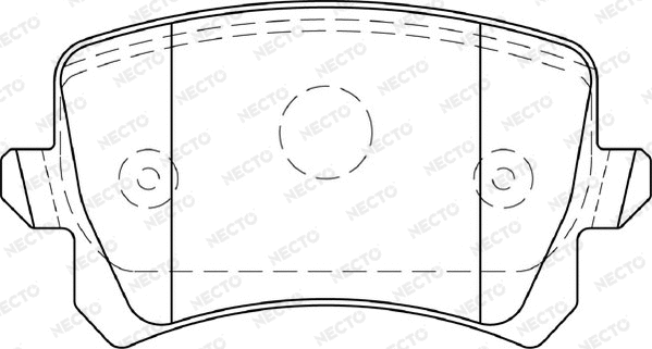 Brake Pad Set, disc brake (FD7350A)