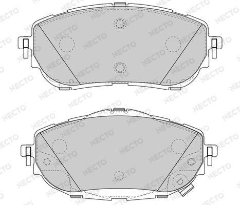 Brake Pad Set, disc brake (FD7613A)