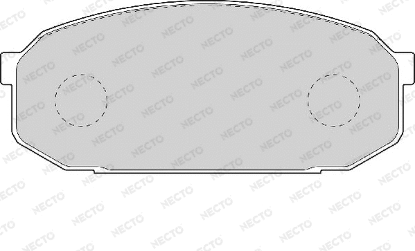 Brake Pad Set, disc brake (FD7002A)