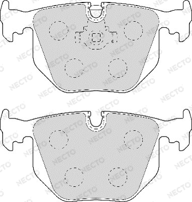 Brake Pad Set, disc brake (FD6957A)