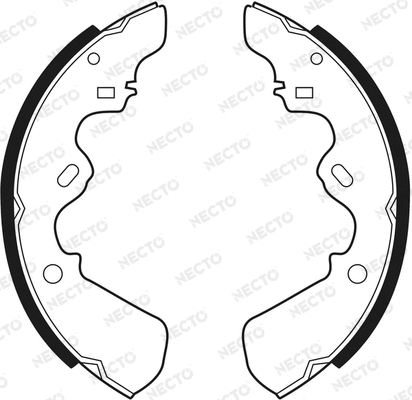 Brake Shoe Set (N1425)