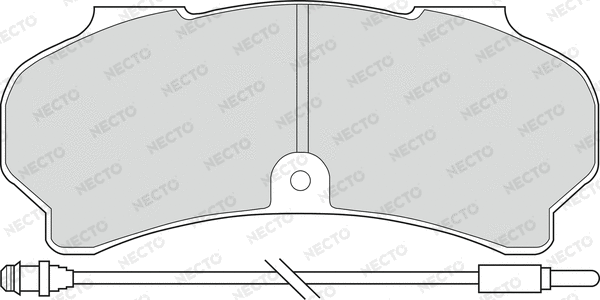 Brake Pad Set, disc brake (FD6108V)