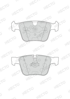 Brake Pad Set, disc brake (FD7552A)