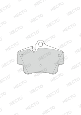 Brake Pad Set, disc brake (FD7497A)