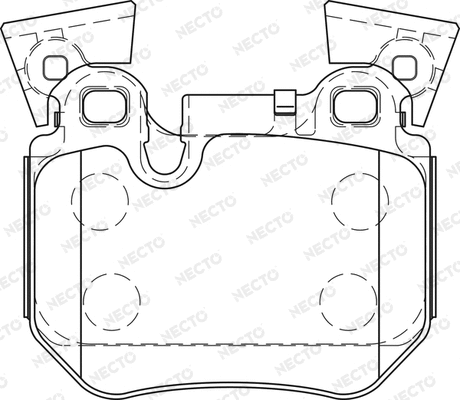 Brake Pad Set, disc brake (FD7420A)