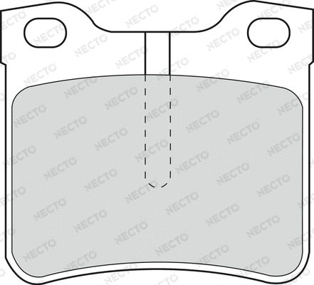 Brake Pad Set, disc brake (FD6677V)