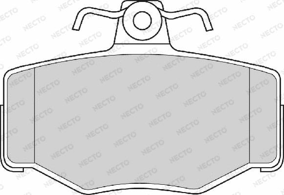 Brake Pad Set, disc brake (FD6477A)