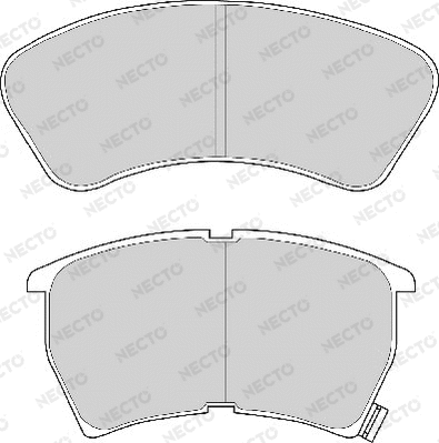 Brake Pad Set, disc brake (FD6346A)