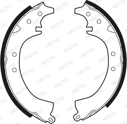 Brake Shoe Set (N1456)