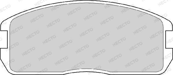 Brake Pad Set, disc brake (FD6337A)