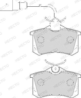 Brake Pad Set, disc brake (FD6939A)