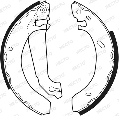 Brake Shoe Set (N1368)