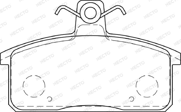 Brake Pad Set, disc brake (FD7429A)