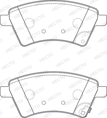 Brake Pad Set, disc brake (FD7232A)