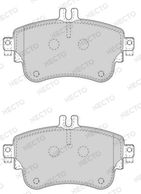 Brake Pad Set, disc brake (FD7560A)