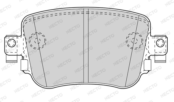 Brake Pad Set, disc brake (FD7592A)