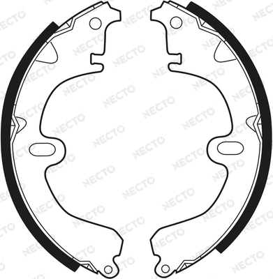Brake Shoe Set (N1327)