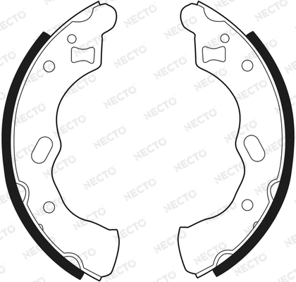 Brake Shoe Set (N1529)