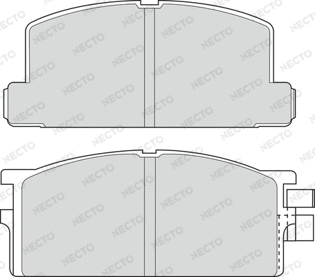 Brake Pad Set, disc brake (FD6530V)