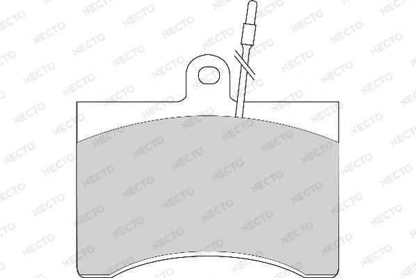 Brake Pad Set, disc brake (FD125A)