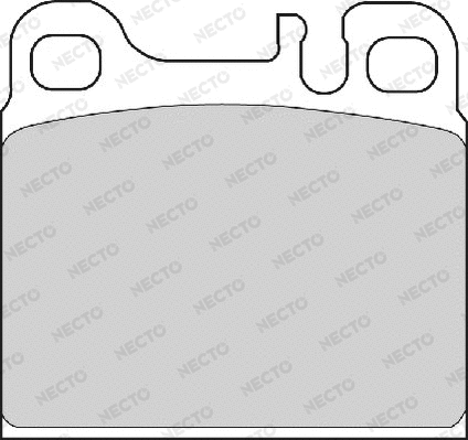 Brake Pad Set, disc brake (FD6617A)