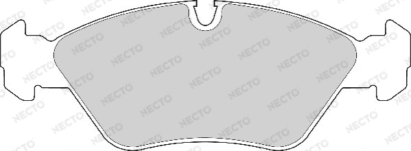 Brake Pad Set, disc brake (FD413A)