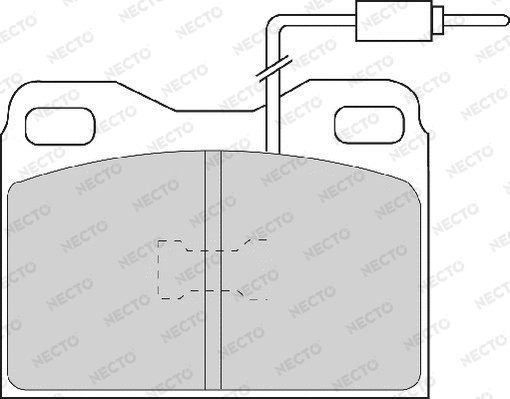 Brake Pad Set, disc brake (FD6409A)