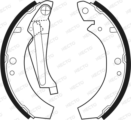 Brake Shoe Set (N1060)