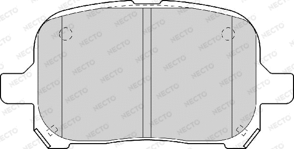 Brake Pad Set, disc brake (FD6973A)