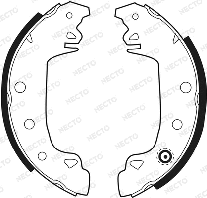 Brake Shoe Set (N1346)