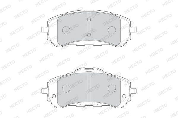 Brake Pad Set, disc brake (FD7644A)