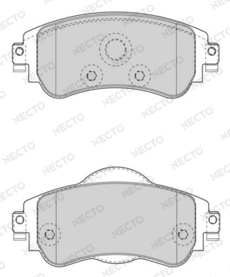 Brake Pad Set, disc brake (FD7501A)