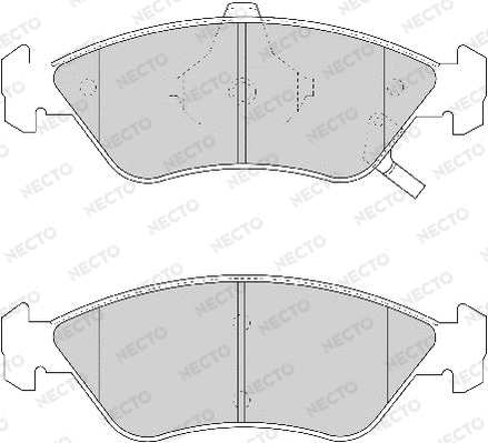Brake Pad Set, disc brake (FD6994A)