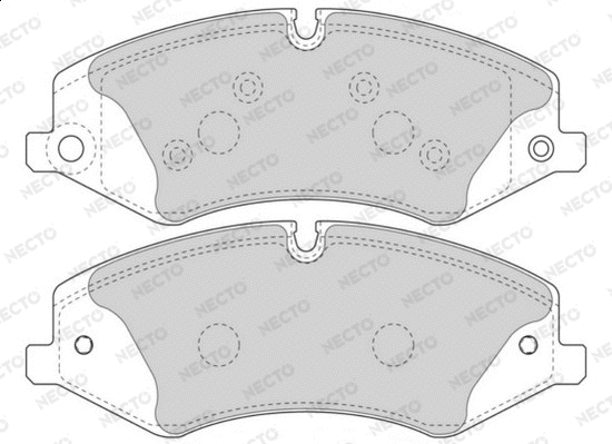 Brake Pad Set, disc brake (FD7571A)