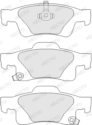 Brake Pad Set, disc brake (FD7796A)