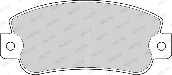 Brake Pad Set, disc brake (FD6253A)