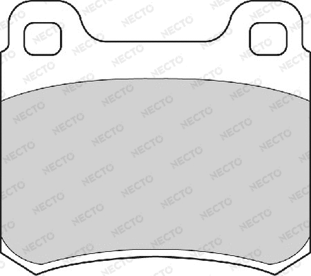 Brake Pad Set, disc brake (FD4173A)