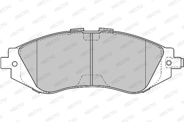 Brake Pad Set, disc brake (FD6819A)