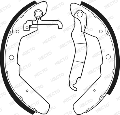 Brake Shoe Set (N1339)