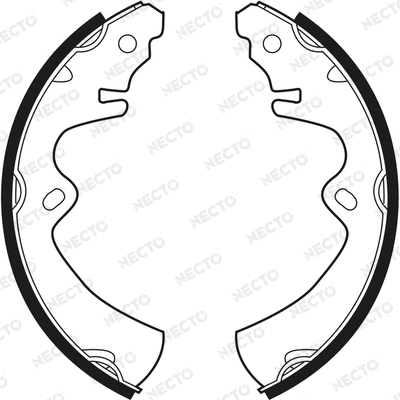 Brake Shoe Set (N1412)