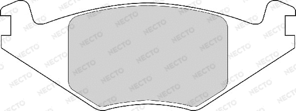 Brake Pad Set, disc brake (FD4150A)