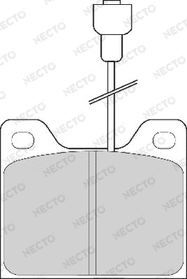 Brake Pad Set, disc brake (FD223A)