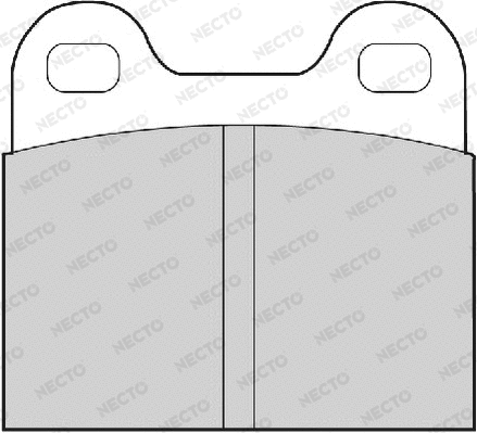 Brake Pad Set, disc brake (FD52A)