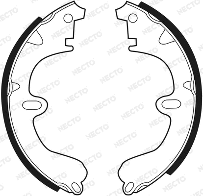 Brake Shoe Set (N1423)