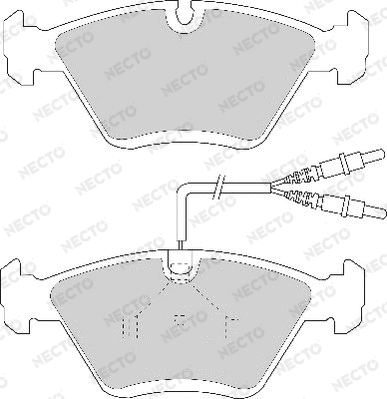 Brake Pad Set, disc brake (FD6737A)