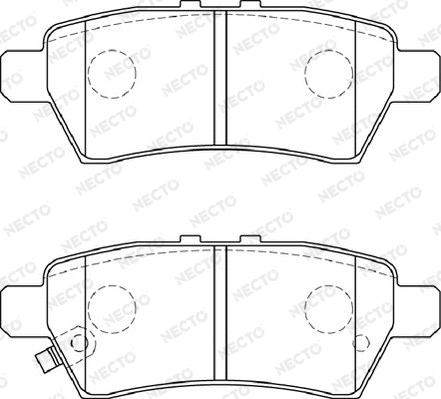 Brake Pad Set, disc brake (FD7239A)